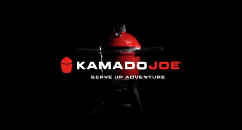 Kamado Joe Joe Jr 13.5-inch Portable Ceramic Charcoal Grill with Grill Stand, Stainless Steel Cooking Grate, Heat Deflectors and Ash Tool in Red, Model KJ13RH