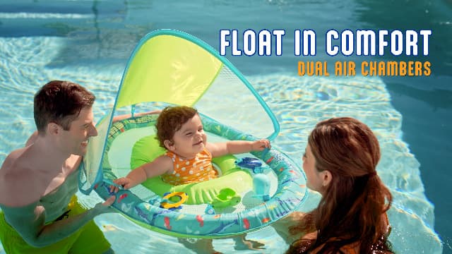SwimWays Baby Spring Float Splash N Play
