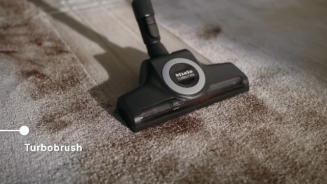 Miele Boost CX1 Cat & Dog - Bagless canister vacuum cleaner, lightweight, compact and corded with vortex technology, TurboBrush and HEPA AirClean filter, in Black/Rose