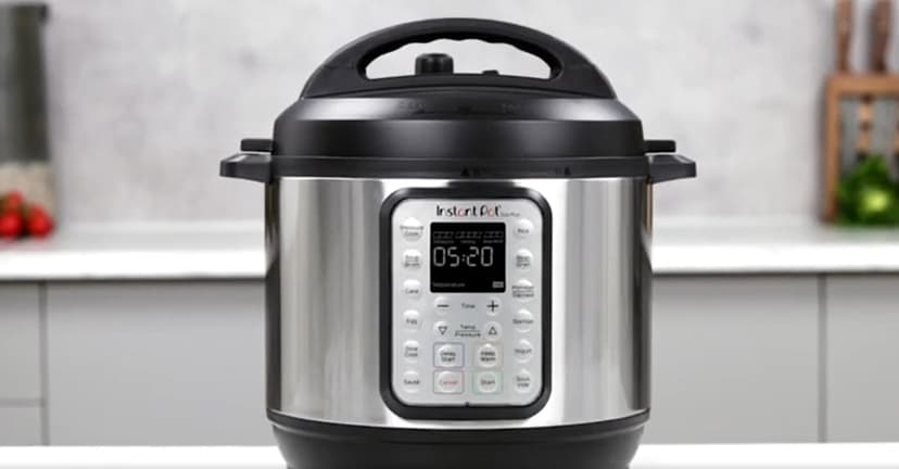 Instant Pot Duo Plus 9-in-1 Multicooker, Pressure Cooker, Slow Cook, Rice Maker, Steamer, Sauté, Yogurt, Warmer & Sterilizer, Includes App With Over 800 Recipes, Stainless Steel, 6 Quarts