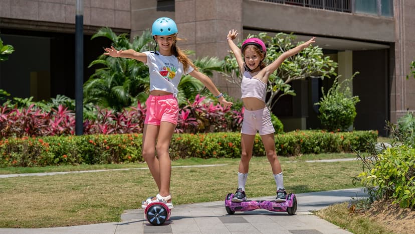 6.5" Bluetooth Scooter, LED Lights & APP & Music Speaker, Long Battery Life, Gifts for Kids & Adults & Girls & Boys, for All Ages