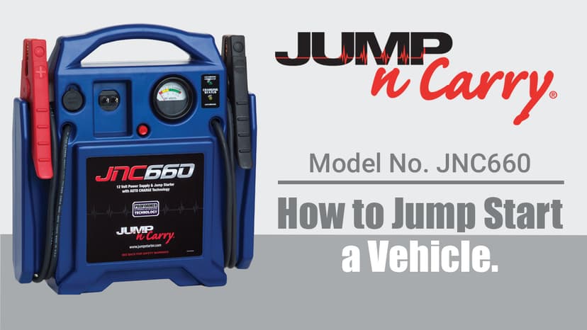 Clore Automotive Jump-N-Carry JNC660 1700 Peak Amp 12 Volt Jump Starter , Blue
