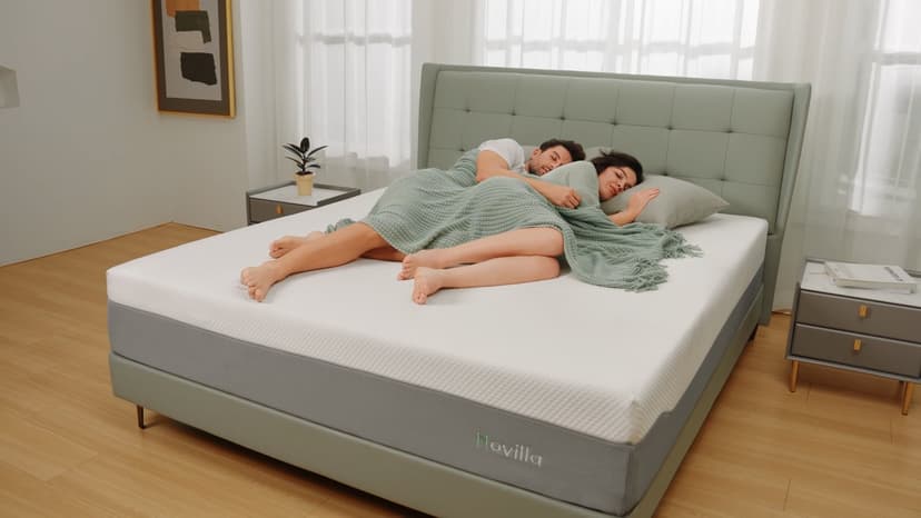 Novilla King Mattress, 12 Inch Foam Mattress in a Box, Gel Memory Foam Mattress for Pressure Relief & Motion Isolation, Bed Mattresses with Medium Soft
