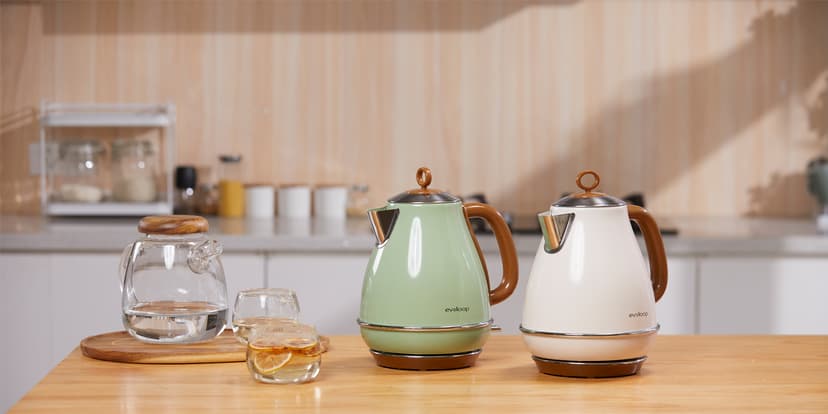 1.7L Electric Kettles, BPA Free Tea Kettle, Hot Water Boiler Heater, Stainless Steel Teapot, Auto Shut-Off & Boil-Dry Protection, 120V/1500W