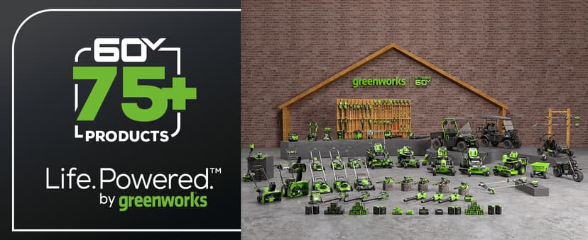 Greenworks 60V (610 CFM / 130 MPH) Cordless Leaf Blower, High Power, Lightweight & Quiet Operation for Wet Leaves, Driveways and Dense Gravel, Includes 2.5Ah Battery & 5A Rapid Charger