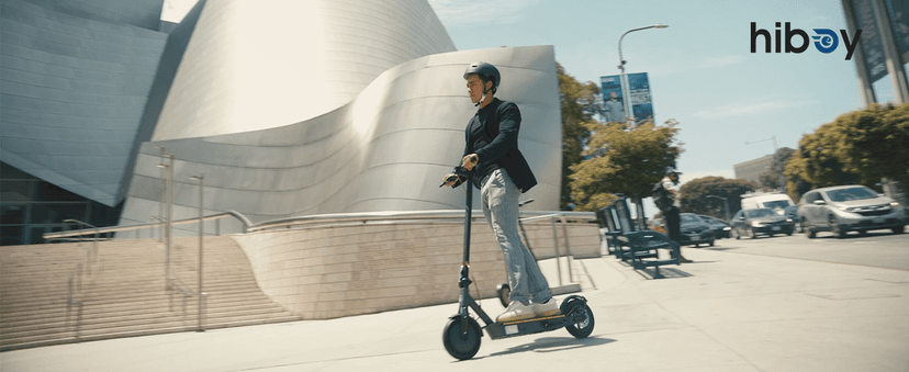 Hiboy S2/S2 Pro/S2 MAX Electric Scooter, 350-500W Motor, 8.5"-10" Solid Tires, 17-40.4 Miles Range, 19 Mph Folding Commuter Electric Scooter for Adults (Optional Seat)