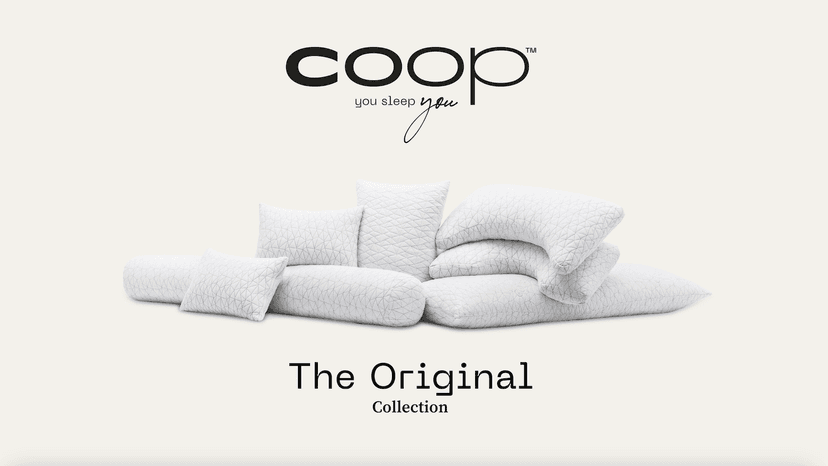 Coop Home Goods Original Adjustable Pillow, King Size Bed Pillows for Sleeping, Cross Cut Memory Foam Pillows - Medium Firm Back, Stomach and Side Sleeper Pillow, CertiPUR-US/GREENGUARD Gold