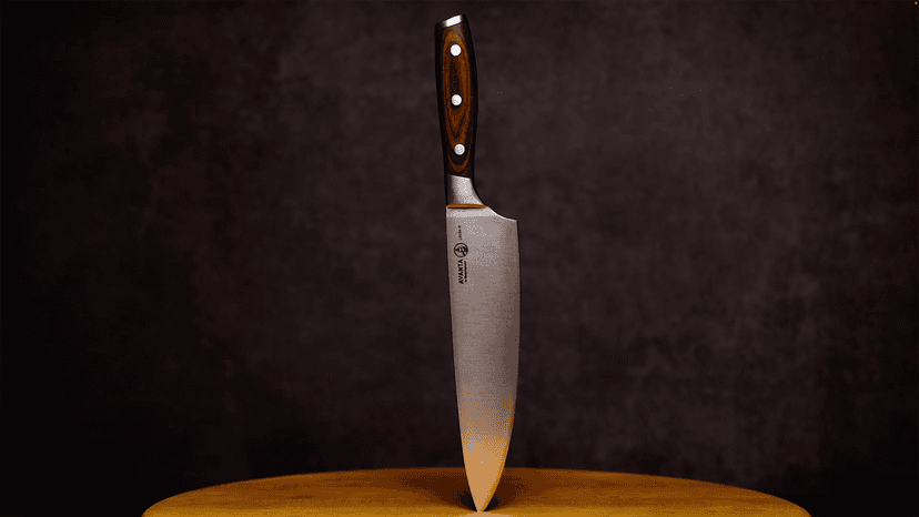 Messermeister Avanta Forged 5” Fine Edge Steak Knife Set - German X50 Stainless Steel - Rust Resistant & Easy to Maintain - Includes 4 Steak Knives