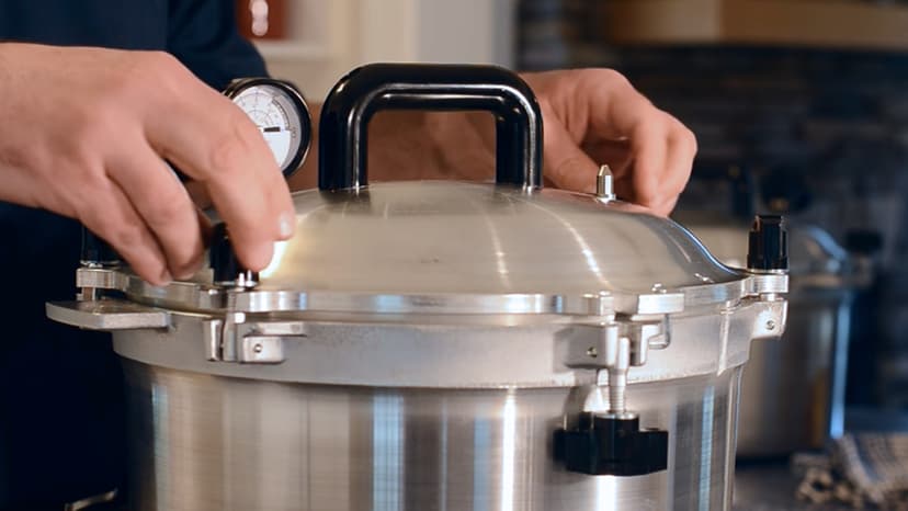 All American 1930: 21.5qt Pressure Cooker/Canner (The 921) - Exclusive Metal-to-Metal Sealing System - Easy to Open & Close - Suitable for Gas, Electric, or Flat Top Stoves - Made in the USA