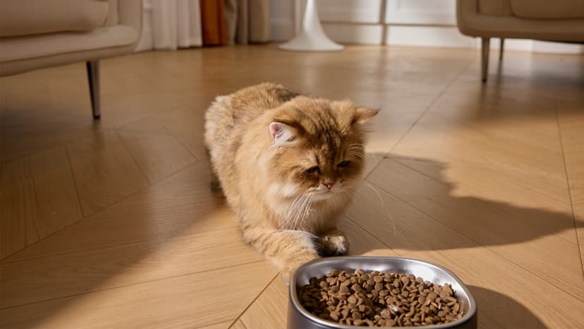 Automatic Cat Feeder with Camera & Voice Interaction, WiFi/App Control, 4L Dry Food Dispenser for Cats & Dogs with Freshness Preservation, Custom Feeding Times & Portions, Dual Power