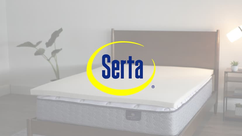 Serta ThermaGel Cooling, Pressure-Relieving Memory Foam Mattress Topper, 3 Inch, King,Blue