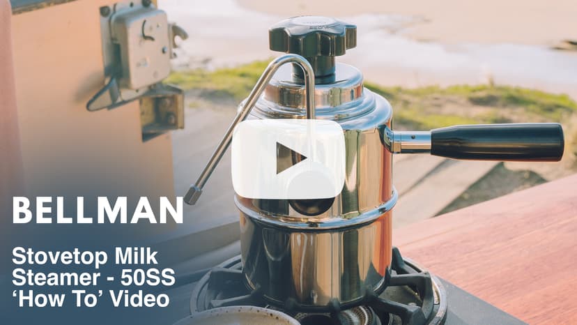 Bellman Stovetop Milk Steamer 50SS