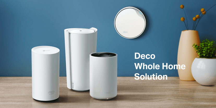 TP-Link Deco XE75 AXE5400 Tri-Band WiFi 6E Mesh System - Covers up to 5500 Sq.Ft, Replaces WiFi Router and Extender, AI-Driven Mesh, 6GHz Band, 2-Pack