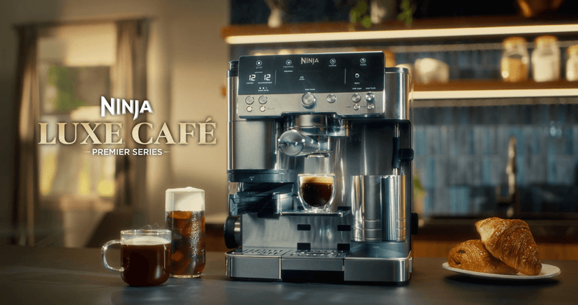 Ninja Espresso Machine and Drip Coffee Maker| Luxe Café Premier Series | Integrated Coffee Grinder, Milk Frother, Assisted Tamper & Built-In Espresso Accessory Storage | Stainless Steel | ES601