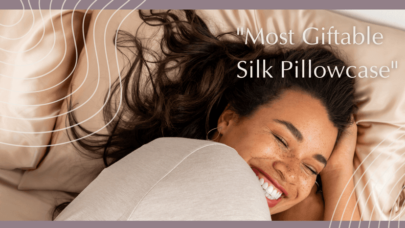 SUNDAYSILKS™ 100% Mulberry Silk Pillowcase, Silk Pillow Cases for Hair & Skin, Superior to Satin Pillowcase, with Zipper, Standard, Queen, King Sizes, Anti-Wrinkle, Cooling, Non-Slip Silk Pillowcases