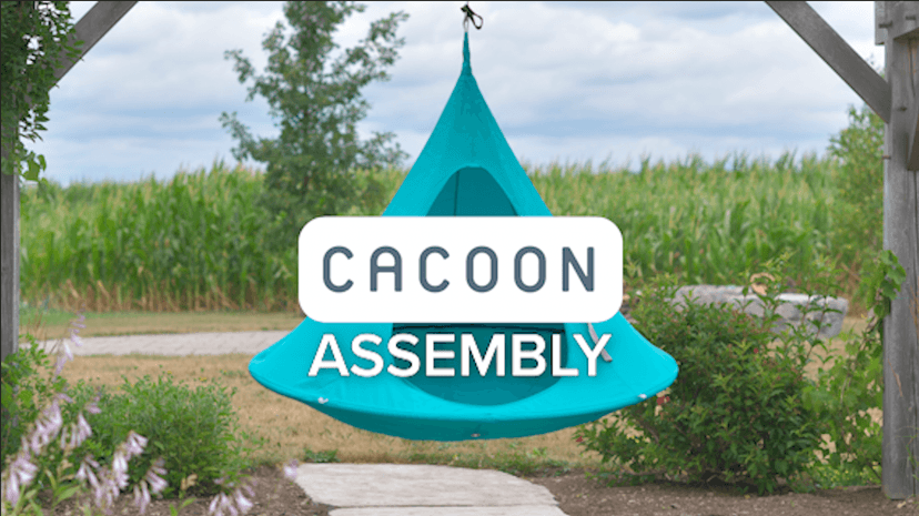 Single Cacoon Hanging Chair – Cozy Indoor/Outdoor Hammock with Polyester Canvas, 440 lb Capacity, Includes 18ft Rope & Carabiner (Leaf Green)