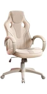 X Rocker PC Computer Gaming Desk Chair with Wheels, College Dorm Room Essentials for Guys and Girls, Adjustable, Ergonomic Office Chair for Gamers