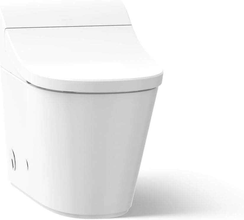 KOHLER K-29777-PA-0 Innate Smart Toilet, White, One-piece Elongated Style, Dual-flush with Integrated Personal Cleansing