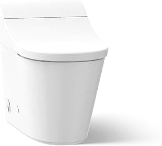 KOHLER K-29777-PA-0 Innate Smart Toilet, White, One-piece Elongated Style, Dual-flush with Integrated Personal Cleansing