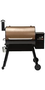 Traeger Grills Pro 34 Electric Wood Pellet Grill and Smoker, Bronze, 884 Square Inches Cook Area, 450 Degree Max Temperature, Meat Probe, 6 in 1 BBQ Grill