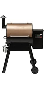 Traeger Grills Pro 34 Electric Wood Pellet Grill and Smoker, Bronze, 884 Square Inches Cook Area, 450 Degree Max Temperature, Meat Probe, 6 in 1 BBQ Grill
