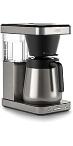 OXO Brew 8 Cup Coffee Maker, Stainless Steel,Black