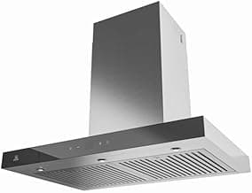 ANZZI Wall Mount Range Hood 600 CFM Gesture Sensing & Touch Control Panel Stainless Steel Wall Mount and 2 LED Lights Range Hood (30 inch)