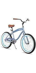 JOYSTAR 12 14 16 Inch Kids Cruiser Bike for Ages 2-7 Years Old Girls & Boys, Children's Bicycle with Training Wheels, Coaster Brake, Fenders & Adjustable Seat