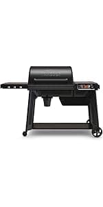 Traeger Grills Pro 34 Electric Wood Pellet Grill and Smoker, Bronze, 884 Square Inches Cook Area, 450 Degree Max Temperature, Meat Probe, 6 in 1 BBQ Grill
