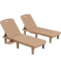 UDPATIO Oversized Zero Gravity Chair 33In XXL Patio Reclining Chair with Cushion, Outdoor Folding Recliner with Pillows|Cup Holder|Foot Rest|Padded Headrest, Black, Support 500LB