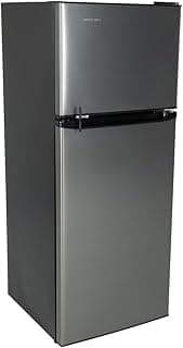 Everchill 2022302038 RV Refrigerator - 12V, 10.7 cu. ft., Right Hinge, Stainless Steel
