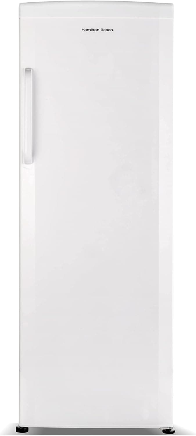 Hamilton Beach HBFRF1100, 11 cu ft, Upright Freezer, White