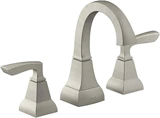 Kohler Kallan 8 in. Widespread 2-Handle Bathroom Faucet in Vibrant Brushed Nickel