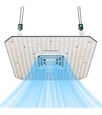 VIVOSUN VS4000 LED Grow Light with Full Spectrum Diodes & Brand Driver Dimmable Sunlike Lights for Seedling Veg & Bloom Plant Grow Lamp for 4x4/5x5 Grow Tent