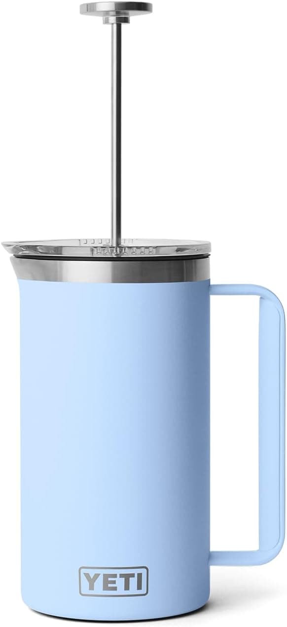 YETI Rambler French Press Coffee Maker, with GroundsControl Filter
