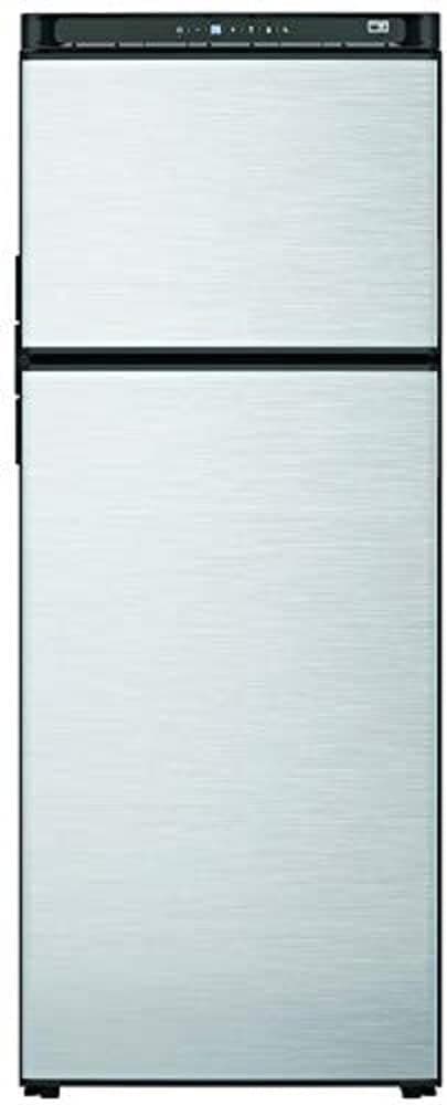 Norcold N10DCSSR Polar-Series 10 cu.ft. DC Compressor RV Refrigerator with Stainless Steel Doors - Right-Handed,Silver