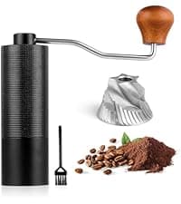 𝟯 𝗶𝗻 𝟭 Portable Coffee Maker for Travel, 20 Bar Portable Espresso Machine with USB,Travel Coffee Maker Self-Heating, Compatible with Ground Coffee & Capsule for Hiking,Office,RV（Upgrade）
