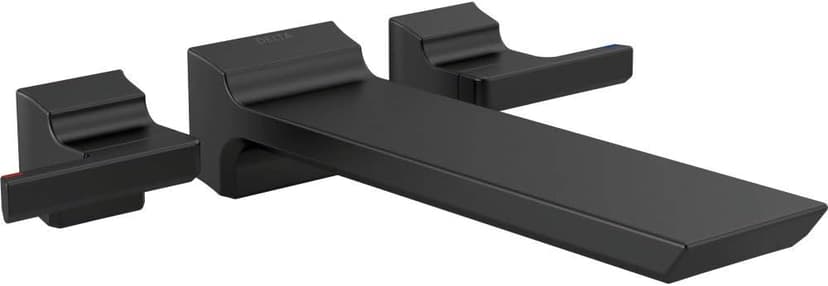 DELTA Faucet T5799-BLWL Pivotal Wall Mount Tub Filler Trim, Matte Black