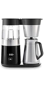 OXO Brew 8 Cup Coffee Maker, Stainless Steel,Black