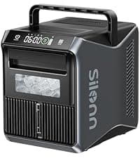 Silonn Nugget Ice Maker Countertop - 33lbs/24H, Pebble Ice Maker Machine with Self-Cleaning Function, Portable Ice Makers for Home Kitchen Office