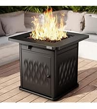 EAST OAK Fuoco Smokeless Fire Pit 21'' for Patio and Outdoor, Stainless Steel Firepit Wood Burning Fireplace with Carrying Bag, Portable Outdoor Fire Pit with Stand & Removable Ash Pan for Outside