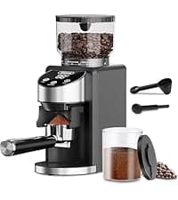 Gevi Coffee Grinder Electric,Coffee Bean Grinder with 35 Grind Settings for Espresso,Drip,French Press,Burr Coffee Grinder for Home Use,Anti-static Design,Black