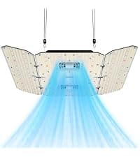 VIVOSUN VS4000 LED Grow Light with Full Spectrum Diodes & Brand Driver Dimmable Sunlike Lights for Seedling Veg & Bloom Plant Grow Lamp for 4x4/5x5 Grow Tent