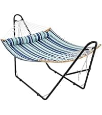 Yaheetech Hammock Chair Stand, C-Stand for Hanging Hammock Chair w/Buckle & S-Shaped Hook - Free Rotation C-Stand Hammock Stand for Hanging Chairs, Swings, Max.Weight Capacity 300Lb