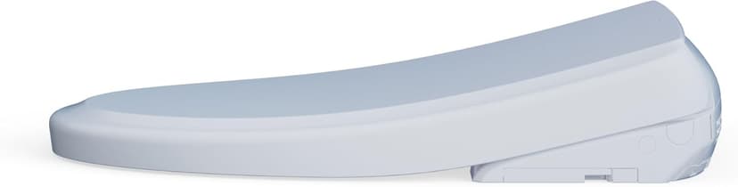 TOTO SW4734AT40#01 WASHLET+ Electronic Bidet Toilet Seat, Elongated, Cotton White