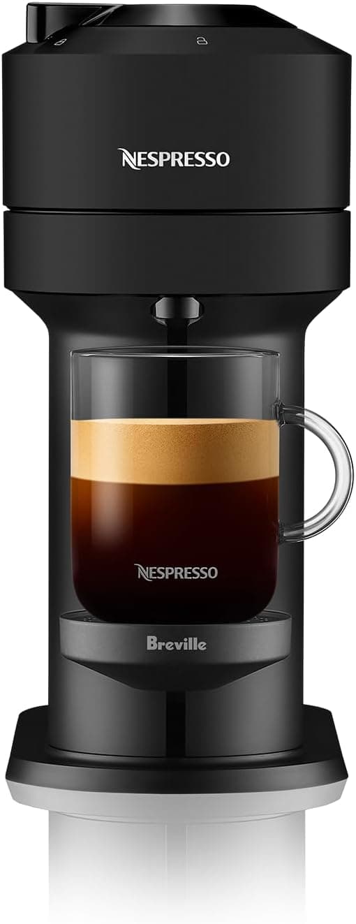 Nespresso VertuoPlus Coffee and Espresso Machine by Breville, Ink Black