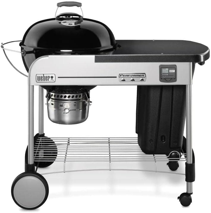 Weber Performer Premium Charcoal Grill, 22-Inch, Black