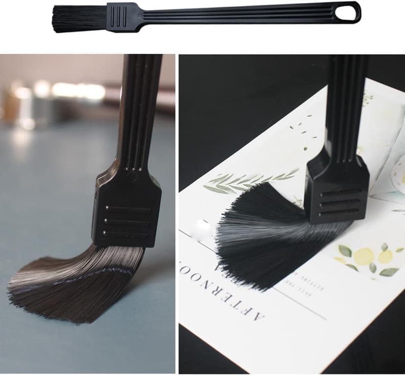 4 Pack Coffee Grinder Brush Espresso Machine Cleaner Tool with Stiff Nylon Bristle Barista Brushes for Dusting Cleaning Coffee Bean Grain Powder Grounds Burr Filter Cup