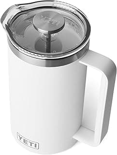 YETI Rambler French Press Coffee Maker, with GroundsControl Filter