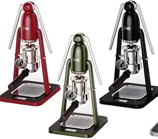 Bincoo Manual Espresso Maker Set - Portable Hand Powered Espresso Machine (Green)